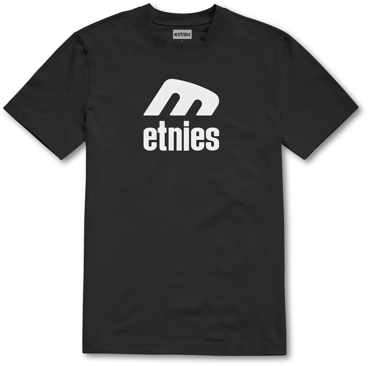 etnies-icon-e-tee-t-shirt-black-white image 1