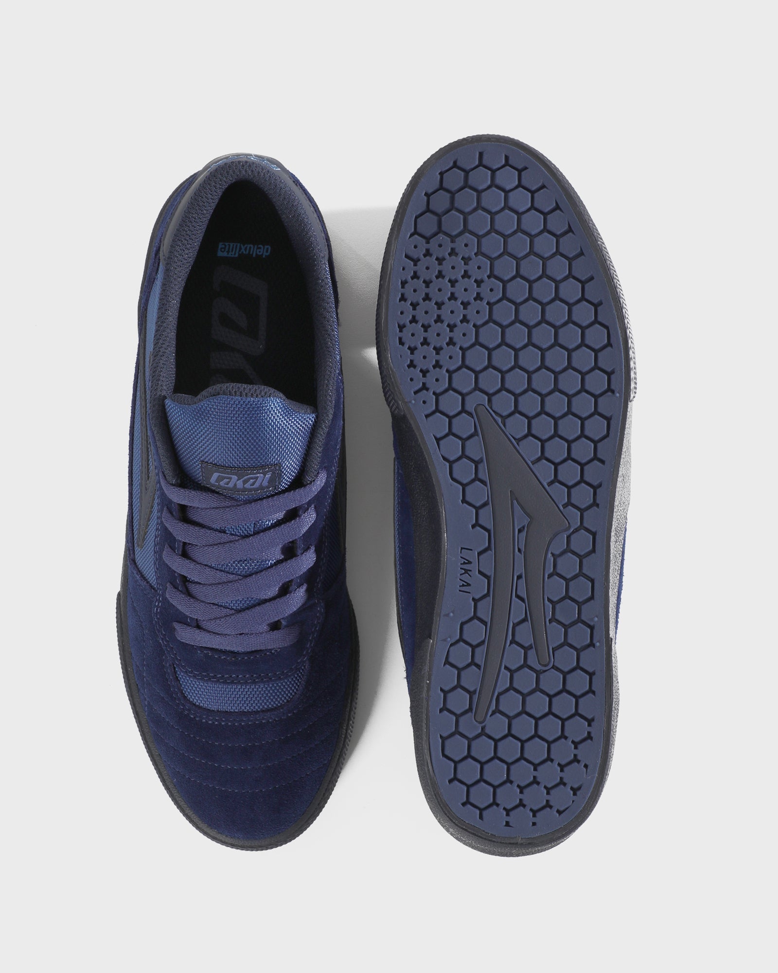 lakai-cambridge-estate-blue-suede-monochrome image 3
