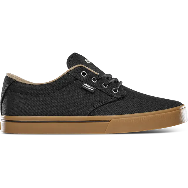 etnies-jameson-2-eco-low-top-skate-schuh-black-silver-gum image 1