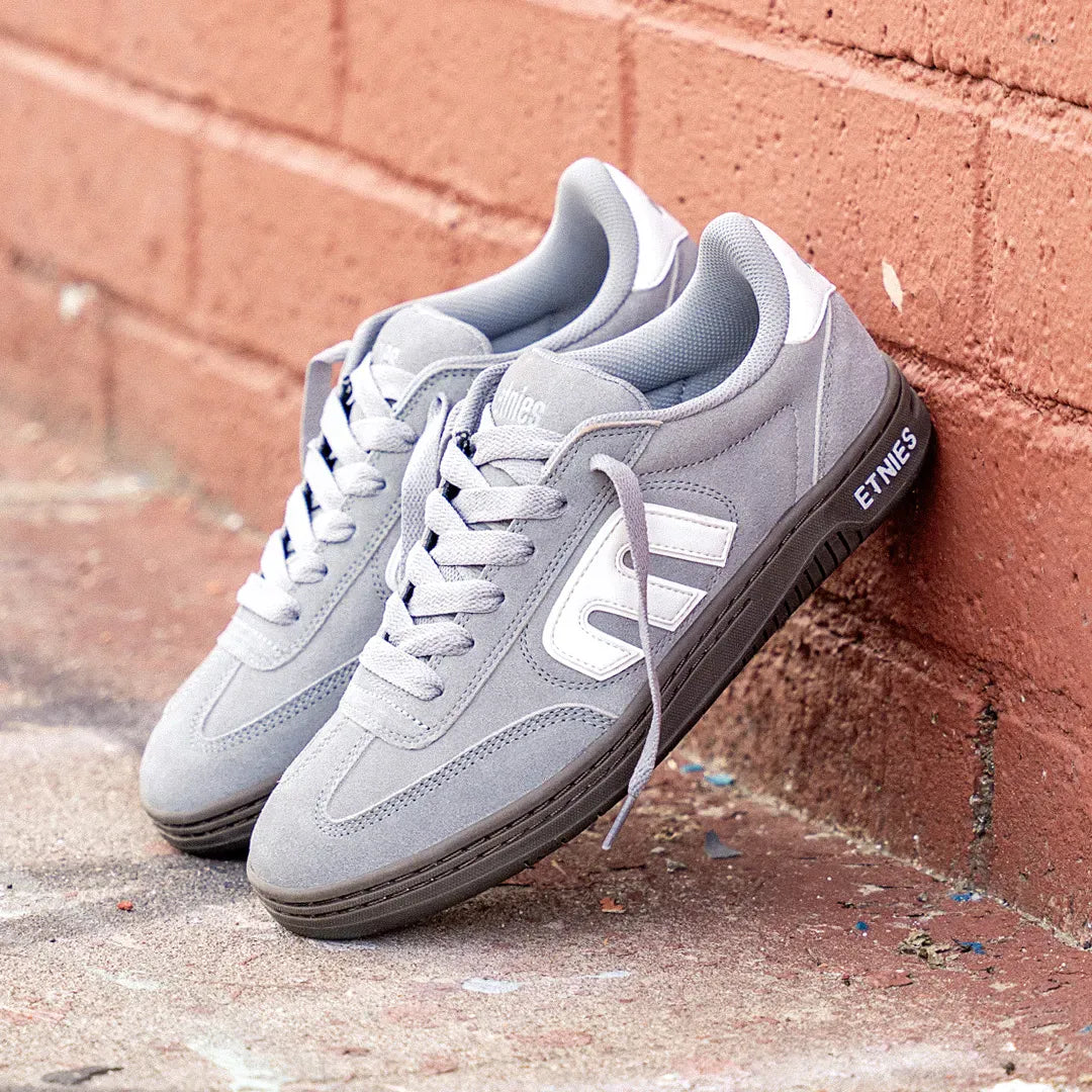 etnies-locut-skate-schuhe-grau-schwarz-core image 2