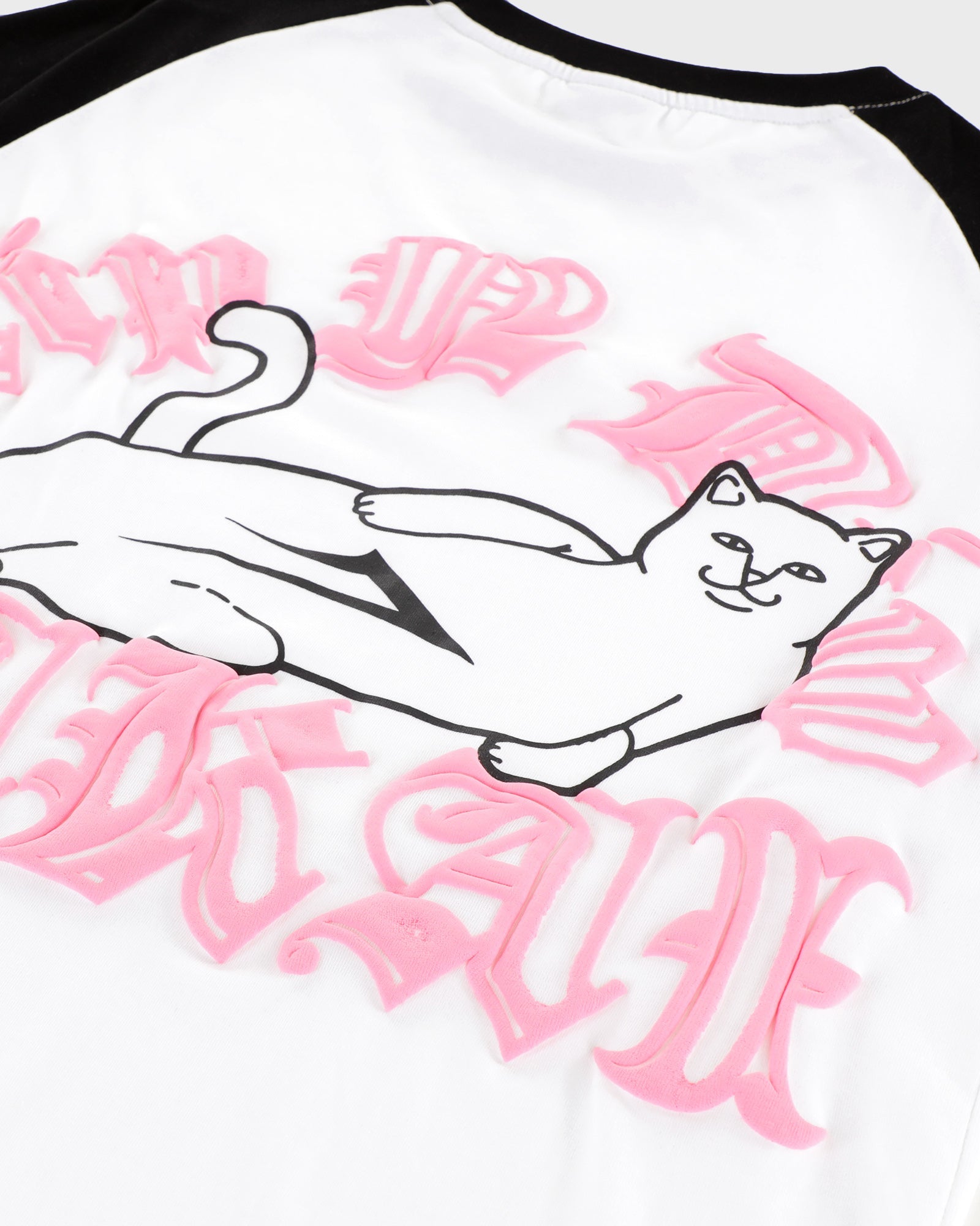 lakai-x-ripndip-raglan-ss-tee-white-black image 4
