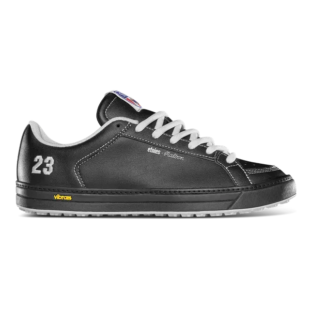 etnies-sal-23-x-malbon-skate-golfschuh-black-white image 1