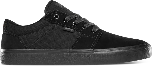 etnies-barge-ls-skate-schuh-low-top-black-dirty-wash-hemp image 1
