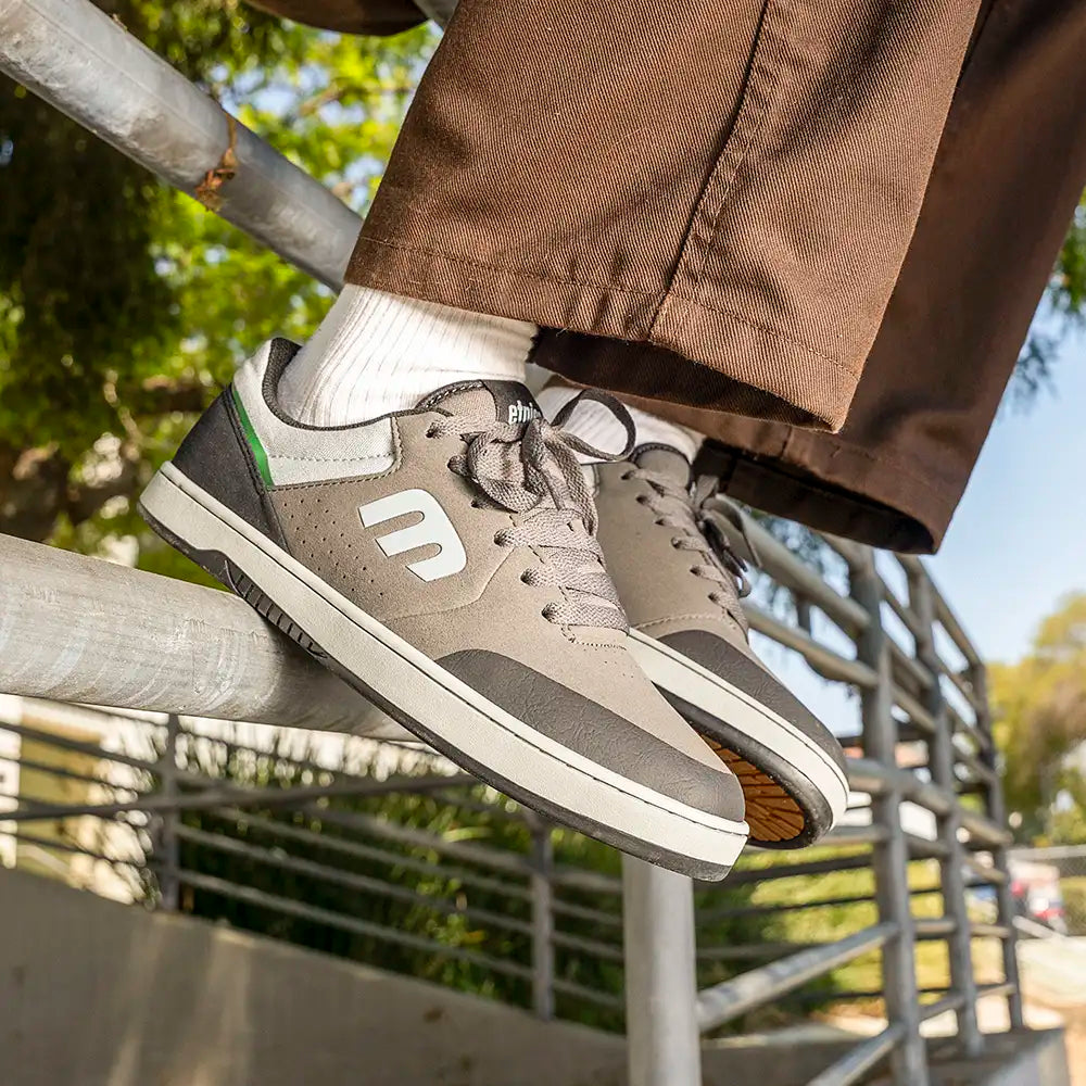 etnies-marana-michelin-skate-schuh-grey-grey-black-vegan image 2