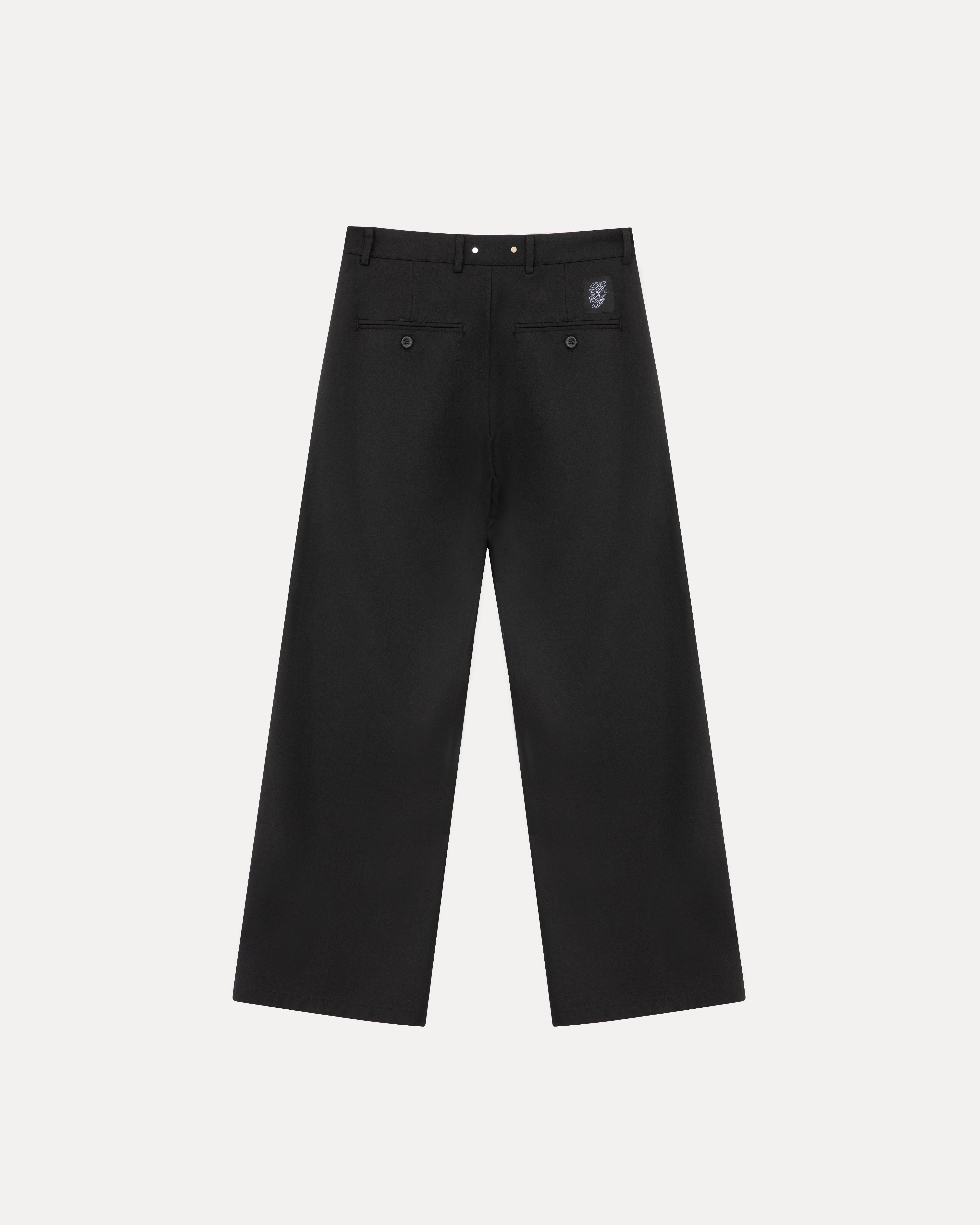 lakai-wide-leg-trousers-stoffhose-black image 2
