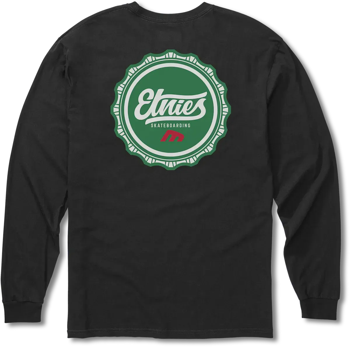 etnies-bottle-cap-l-s-longsleeve-t-shirt-black image 2