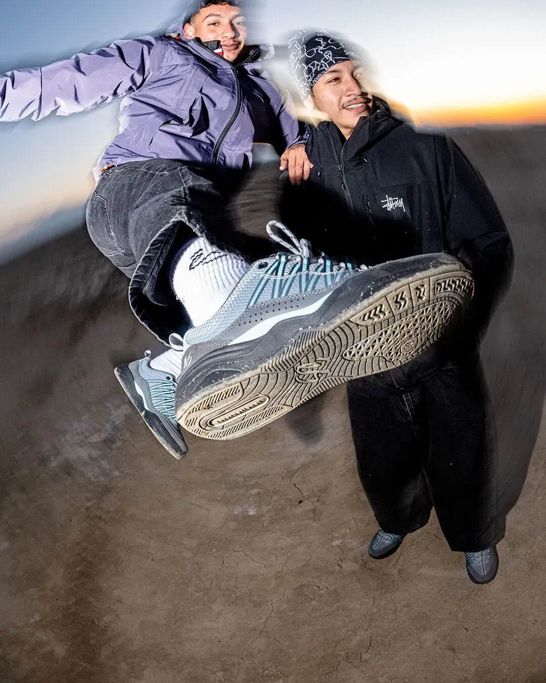 s-imprint-skate-schuhe-grey-black-blue image 2