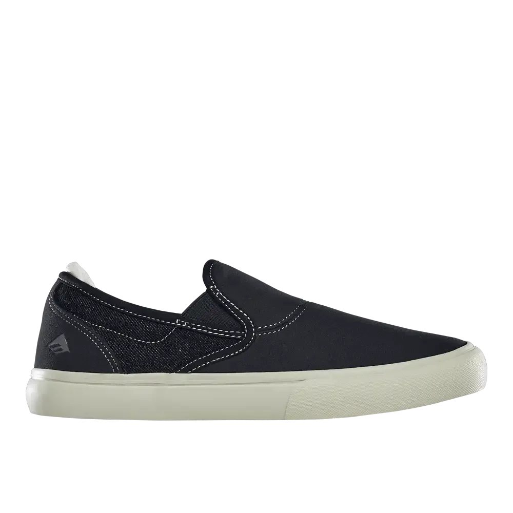 emerica-wino-g6-slip-on-skate-schuhe-black-tan image 1
