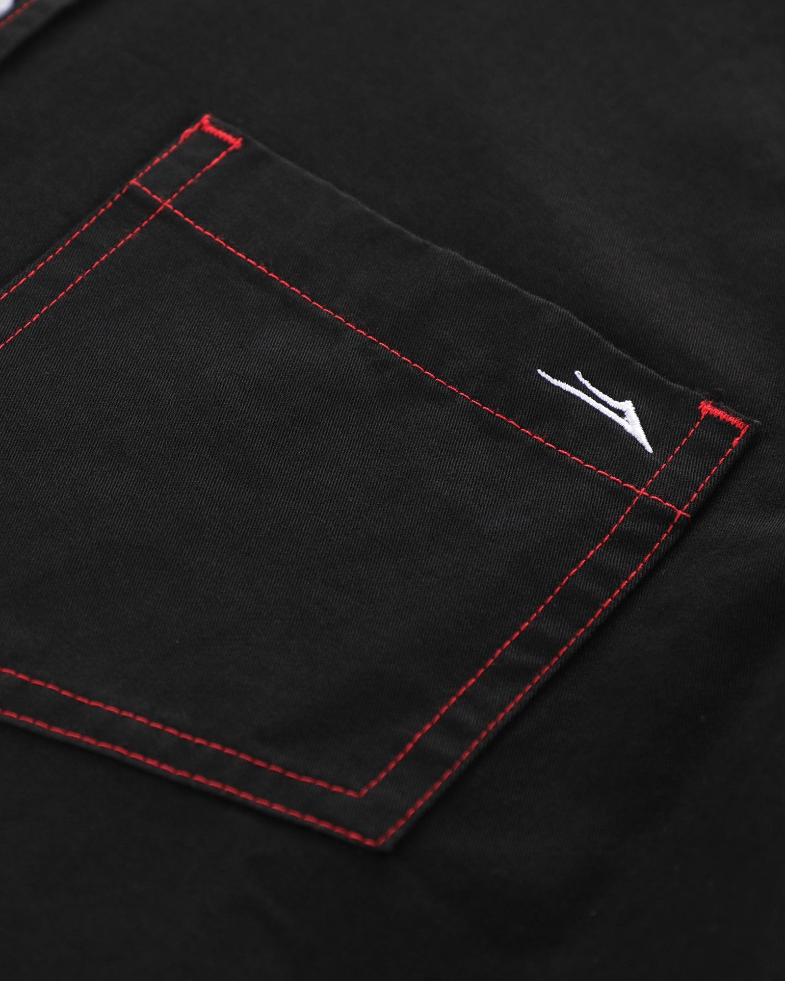 lakai-heavyweight-button-up-shirt-black image 7