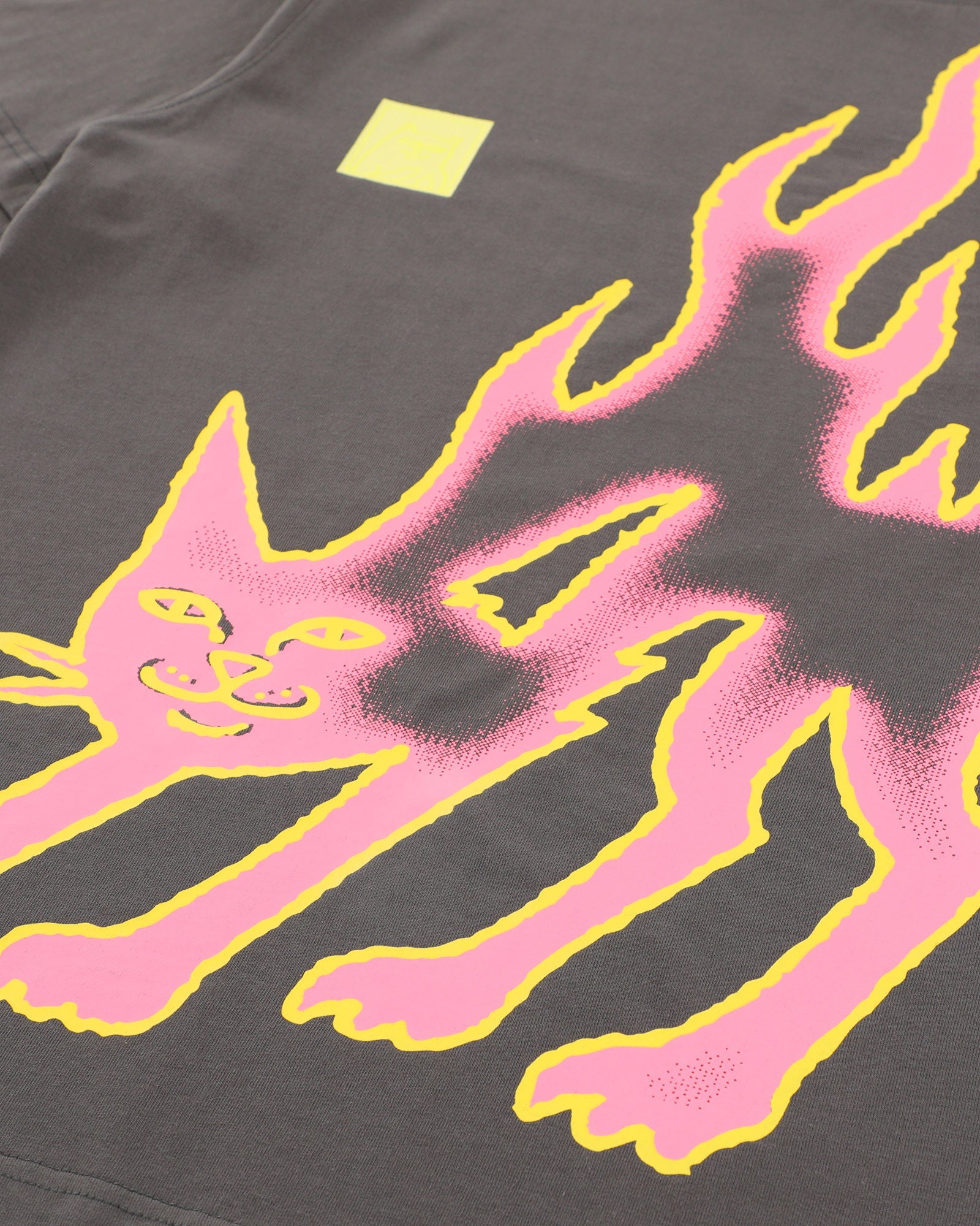 lakai-x-ripndip-pink-flame-ss-t-shirt-grau-pink image 2