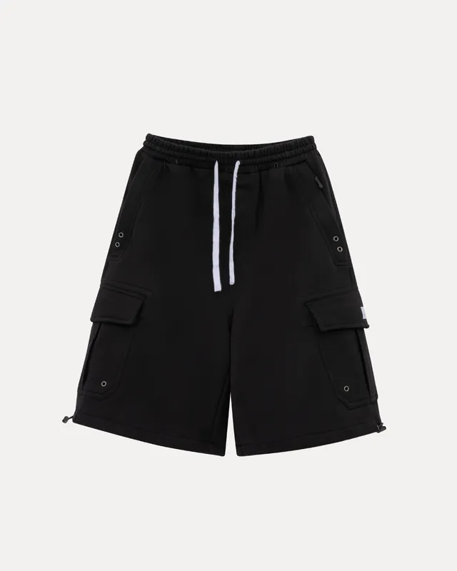 lakai-cargo-sweatshorts-schwarz image 1