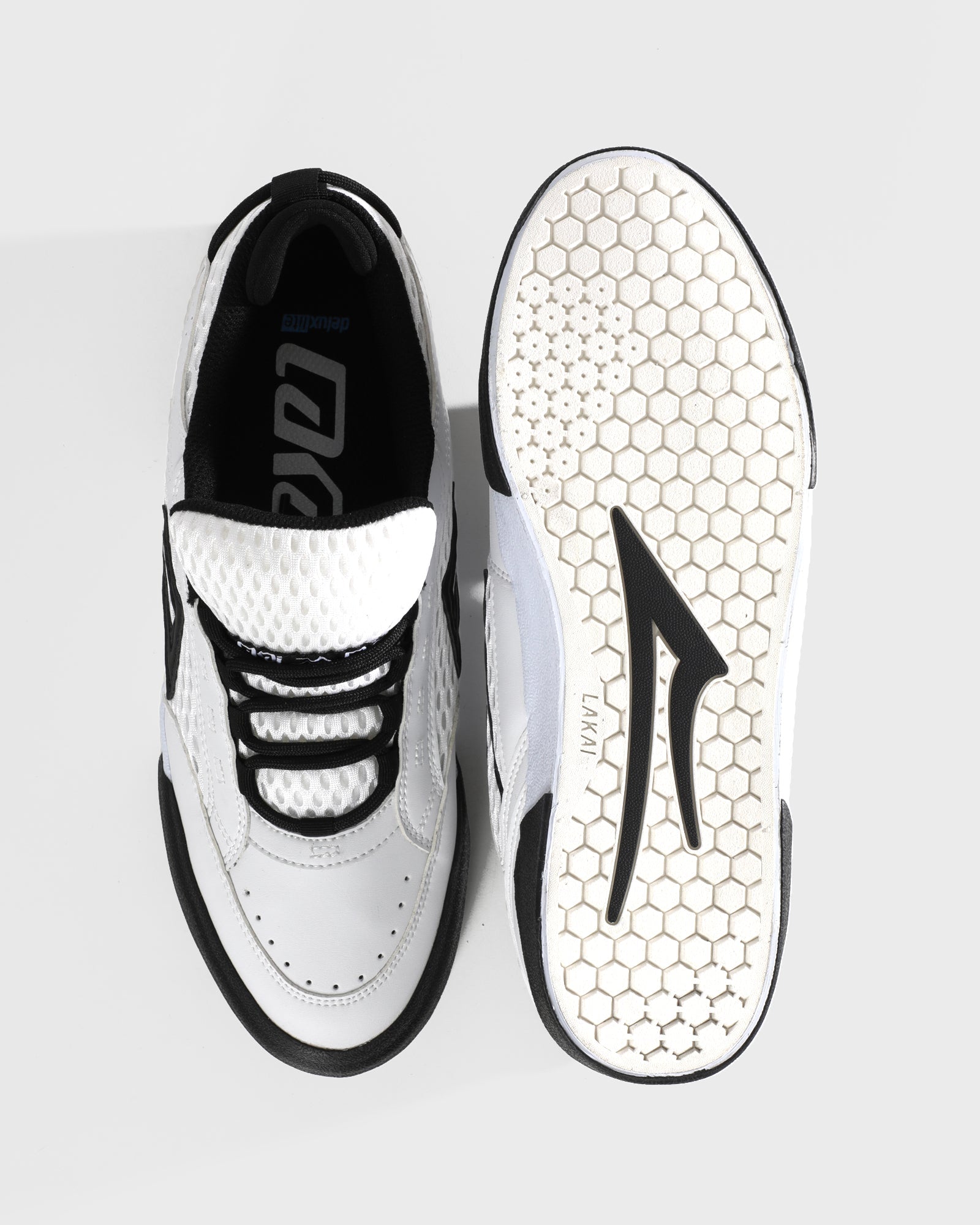 lakai-aran-skate-schuh-white-leather-black image 3