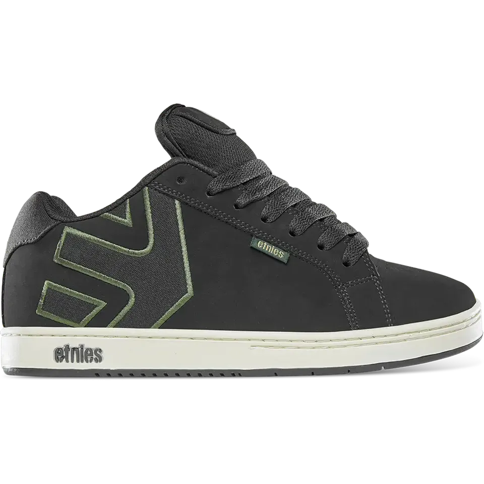 etnies-fader-skate-schuhe-black-green-vegan image 1