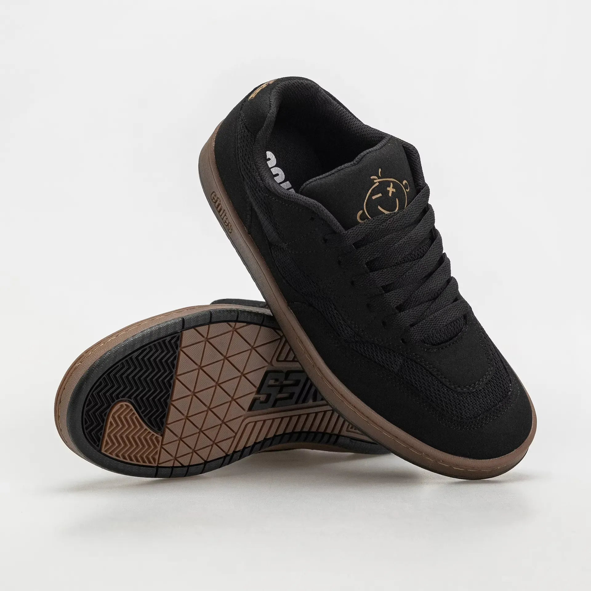 etnies-snake-chunky-skate-schuh-black-gum-vegan-synthetic image 2