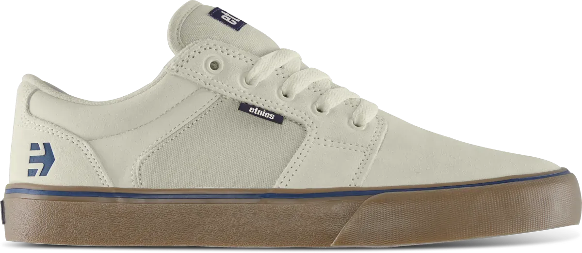 etnies-barge-ls-skate-schuhe-low-top-suede-canvas image 1