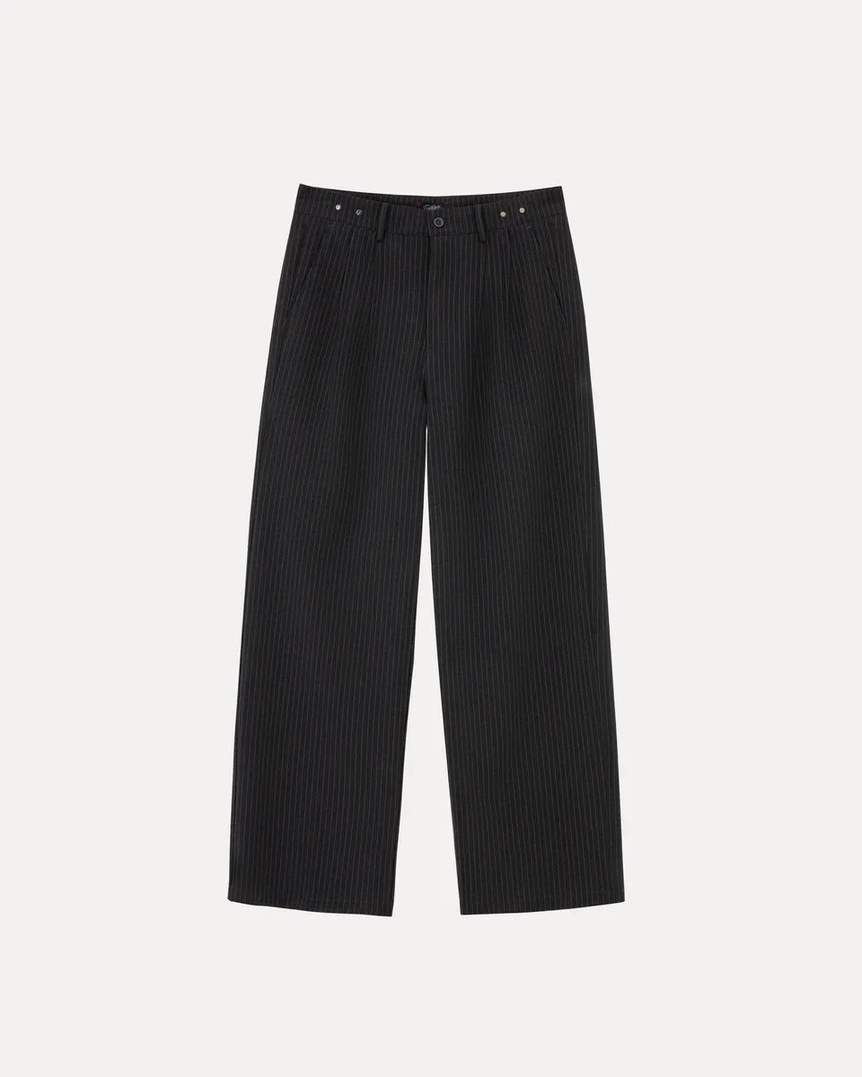 lakai-wide-leg-trousers-hose-grey-pinstripe image 1