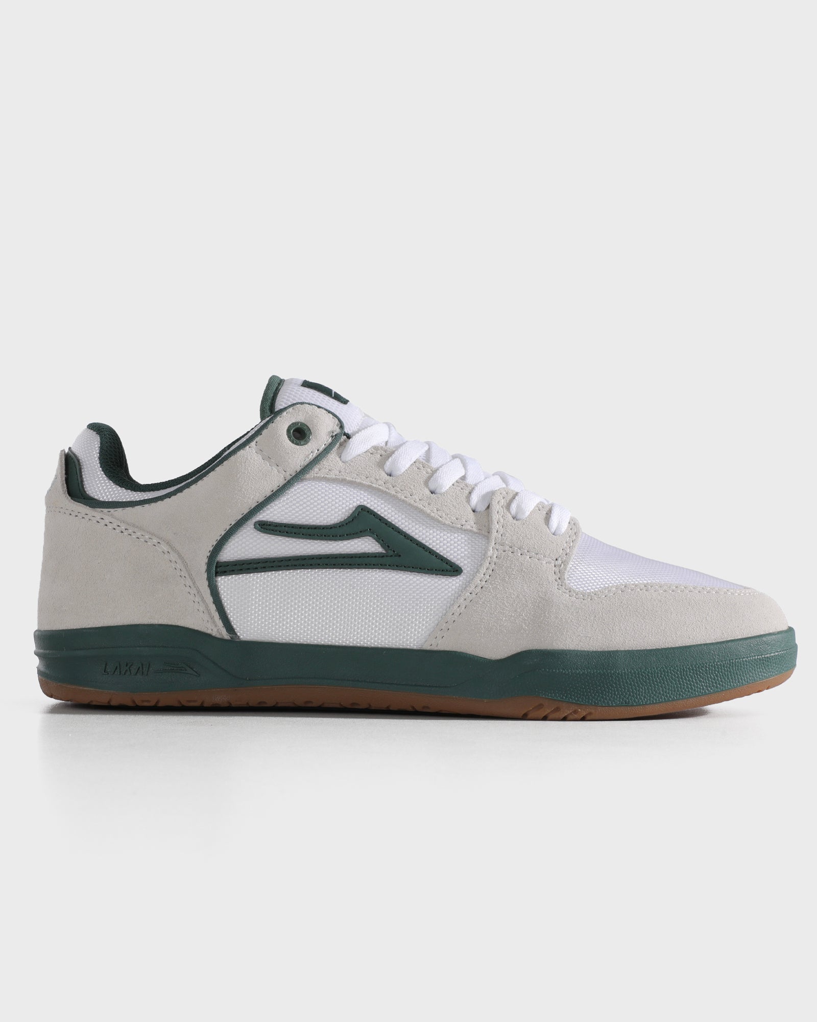 lakai-telford-low-elite-skate-schuh-white-suede image 1