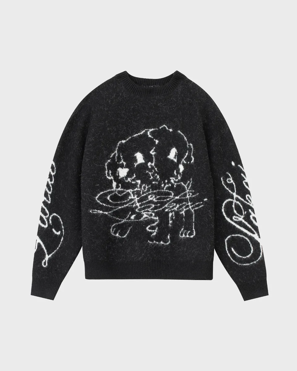 lakai-cerberus-brushed-acrylic-sweater-schwarz image 1