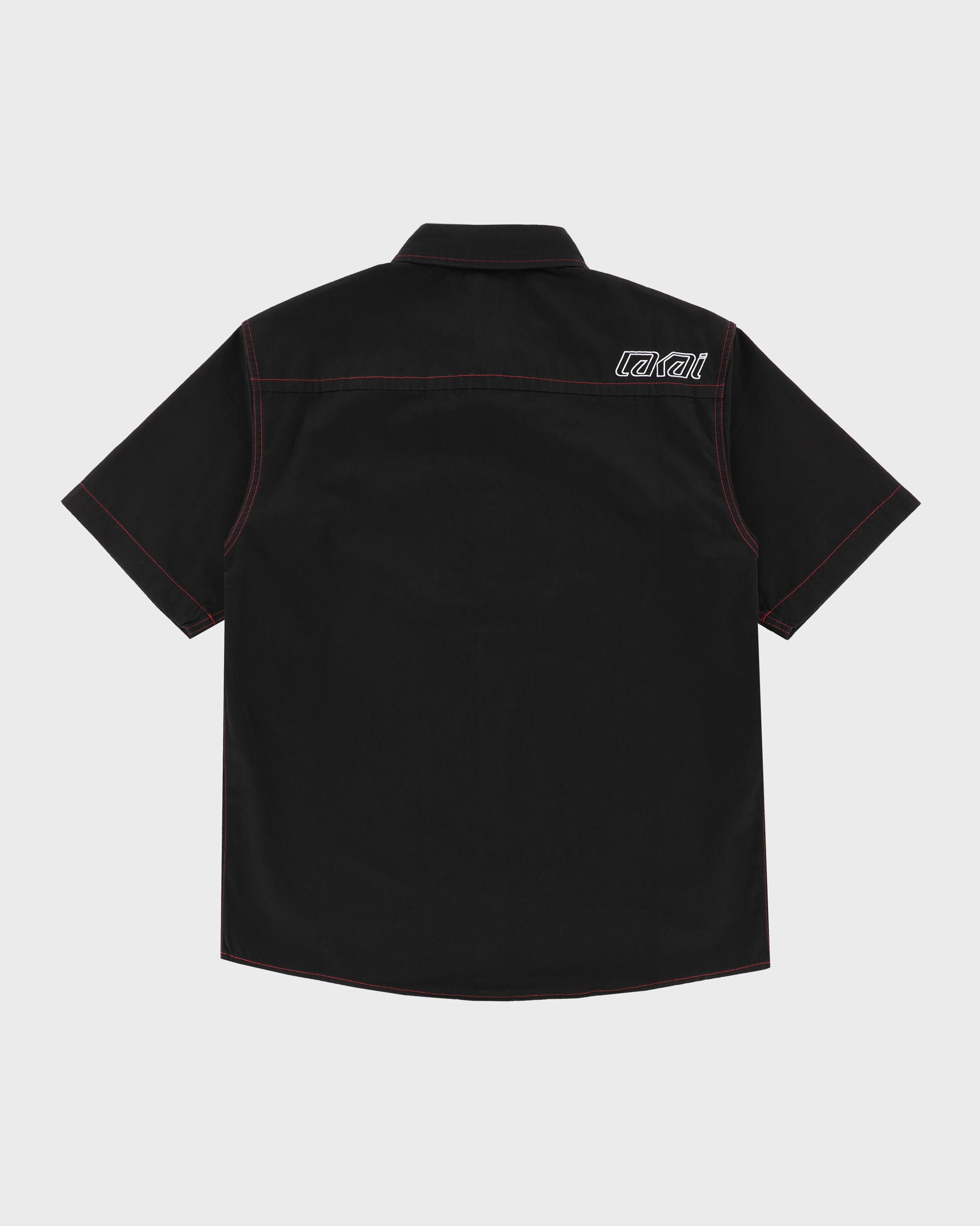 lakai-heavyweight-button-up-shirt-black image 3