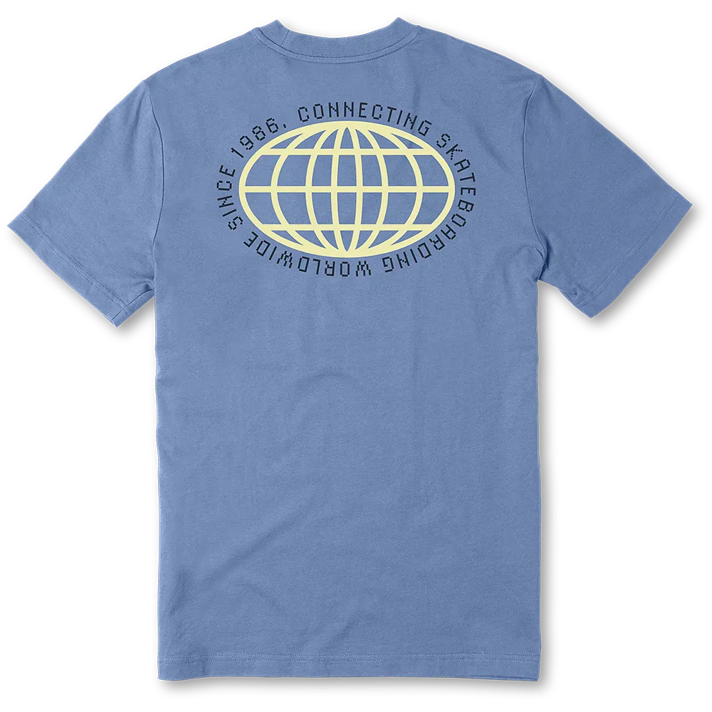 etnies-worldwide-tee-t-shirt image 2