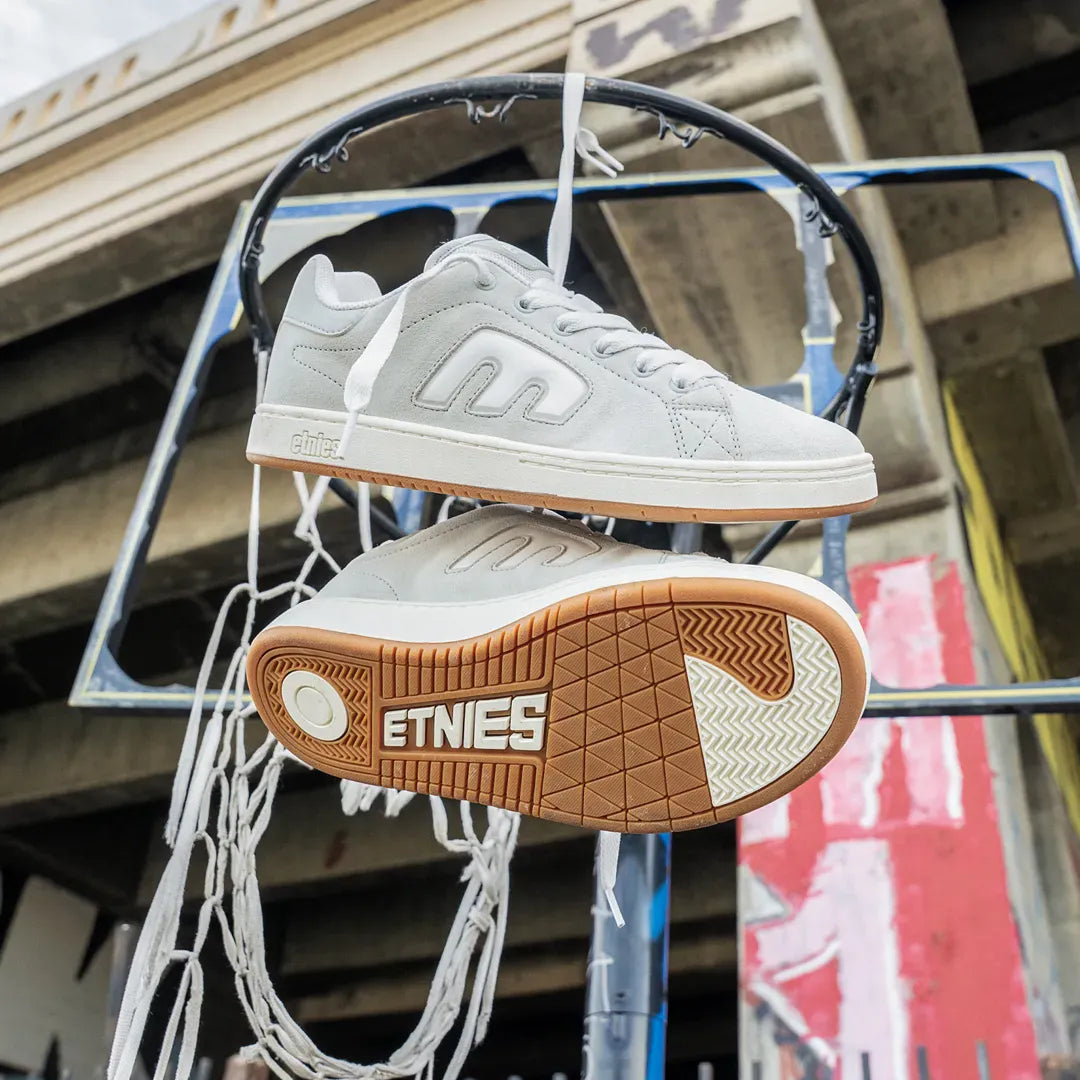 etnies-callicut-skate-schuhe-light-grey image 5