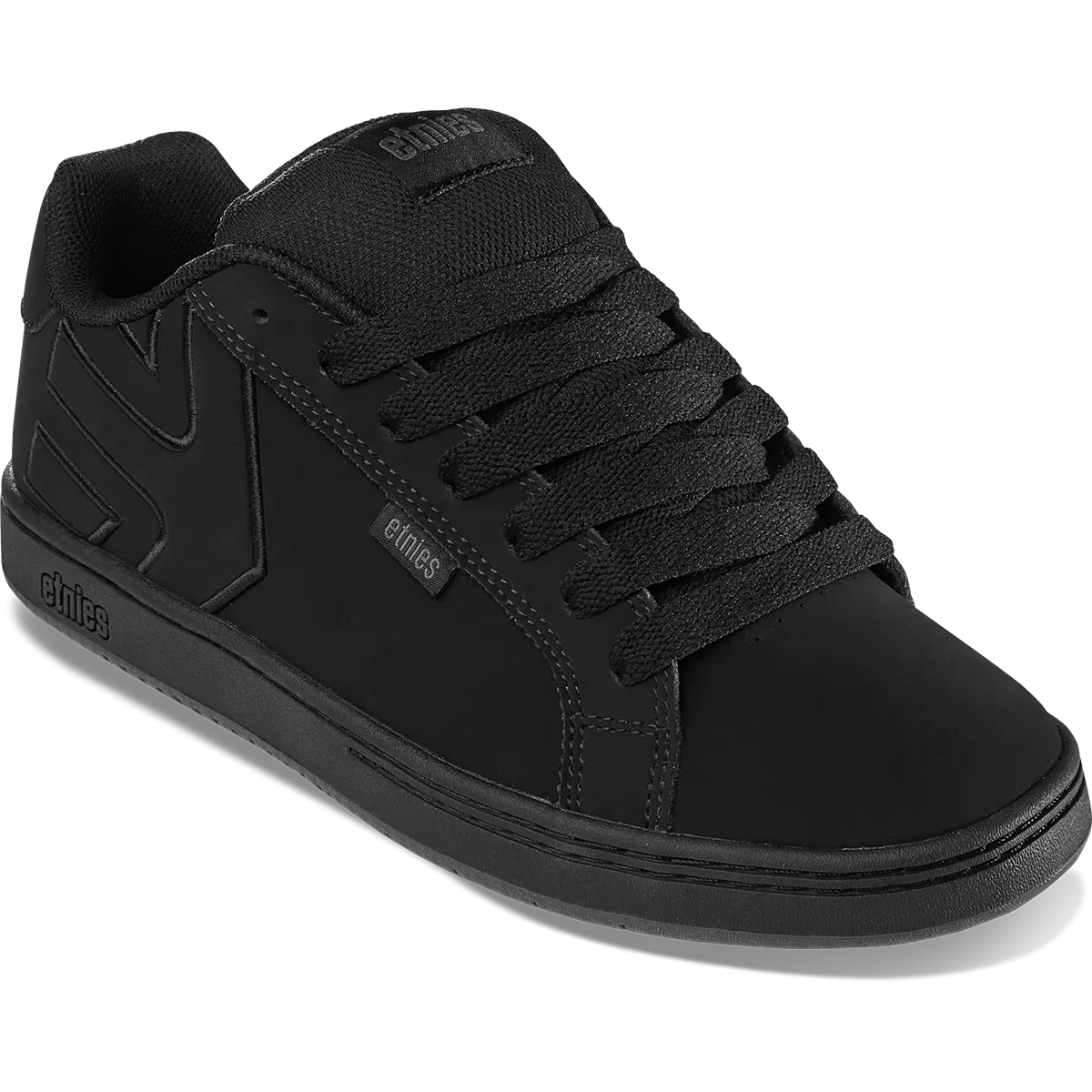 etnies-fader-skate-sneaker-black-raw-suede image 5