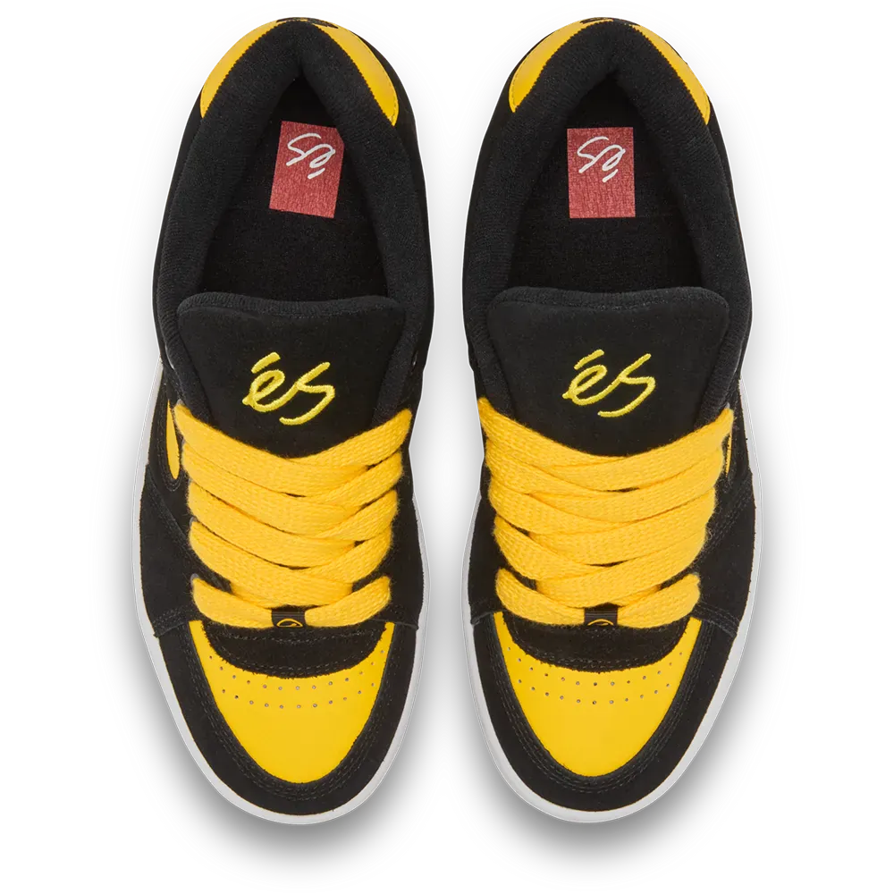 s-accel-x-louie-jones-skate-schuh-black-yellow image 2
