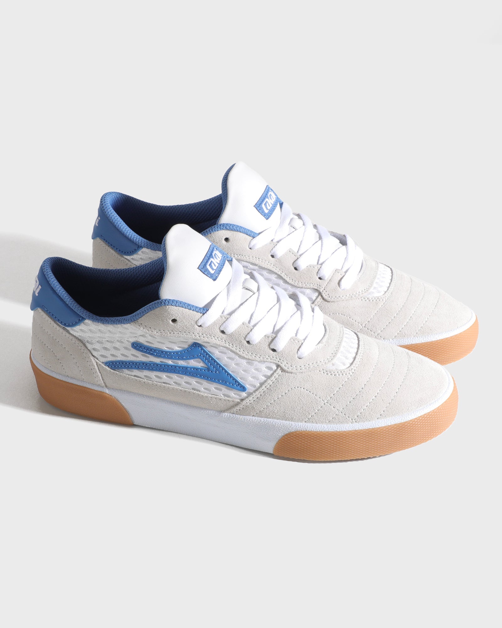 lakai-cambridge-skate-schuh-white-suede-parisian-gum image 2