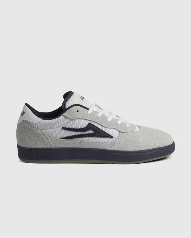 lakai-cambridge-xlk-skate-schuhe-white-suede-navy-gum image 1