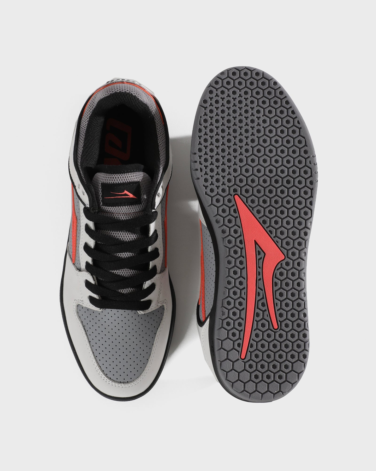 lakai-telford-low-skateschuh-white-dove-coral image 3