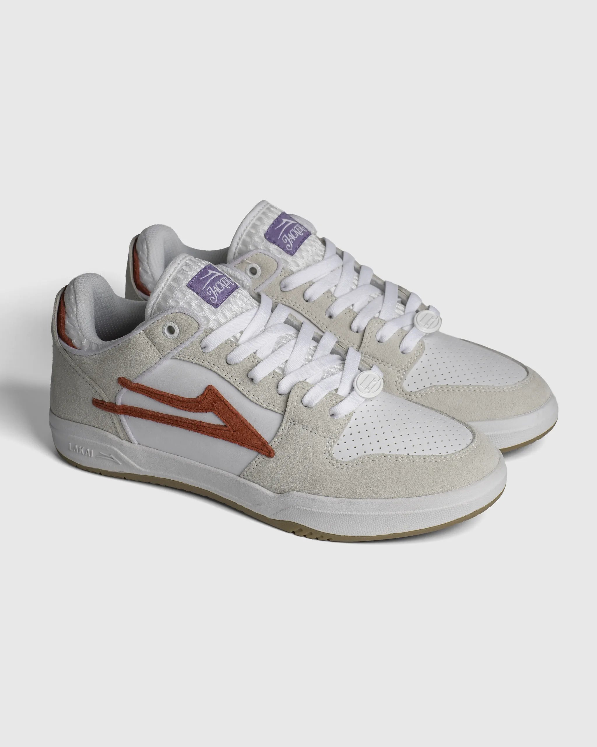 lakai-telford-low-elite-skate-schuhe-lakai-x-jacker-white-suede image 2