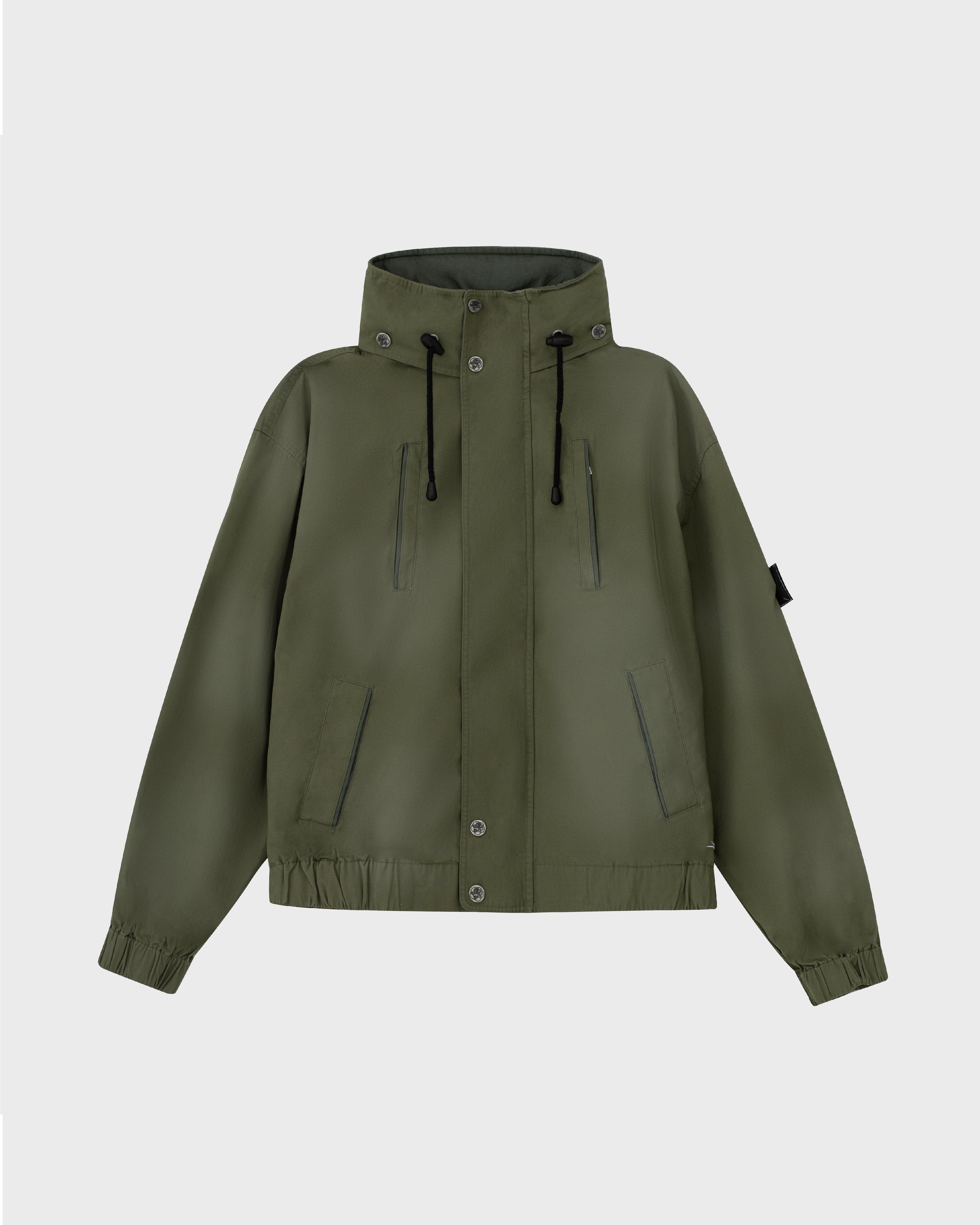 lakai-transit-shell-jacket-green image 1