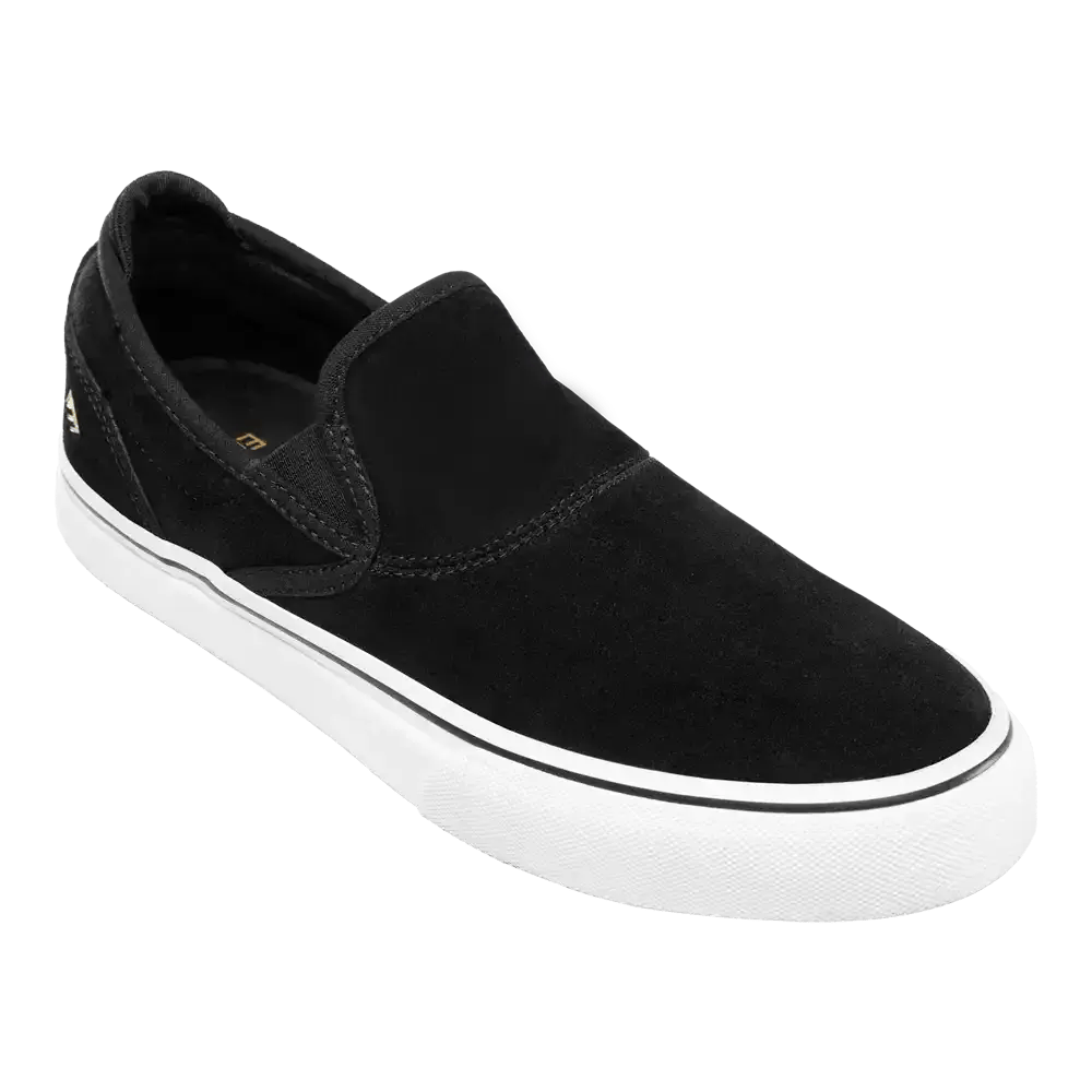 emerica-wino-g6-slip-on-skateschuh-black-white-gold image 4