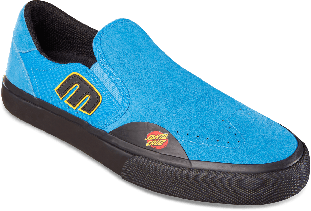 etnies-lo-cut-slip-x-santa-cruz-slip-on-blau image 4