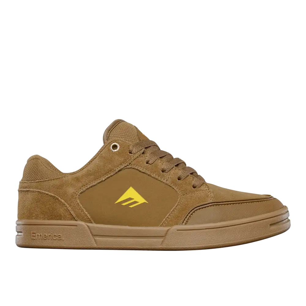 emerica-heritic-skate-schuhe-brown-gum image 1