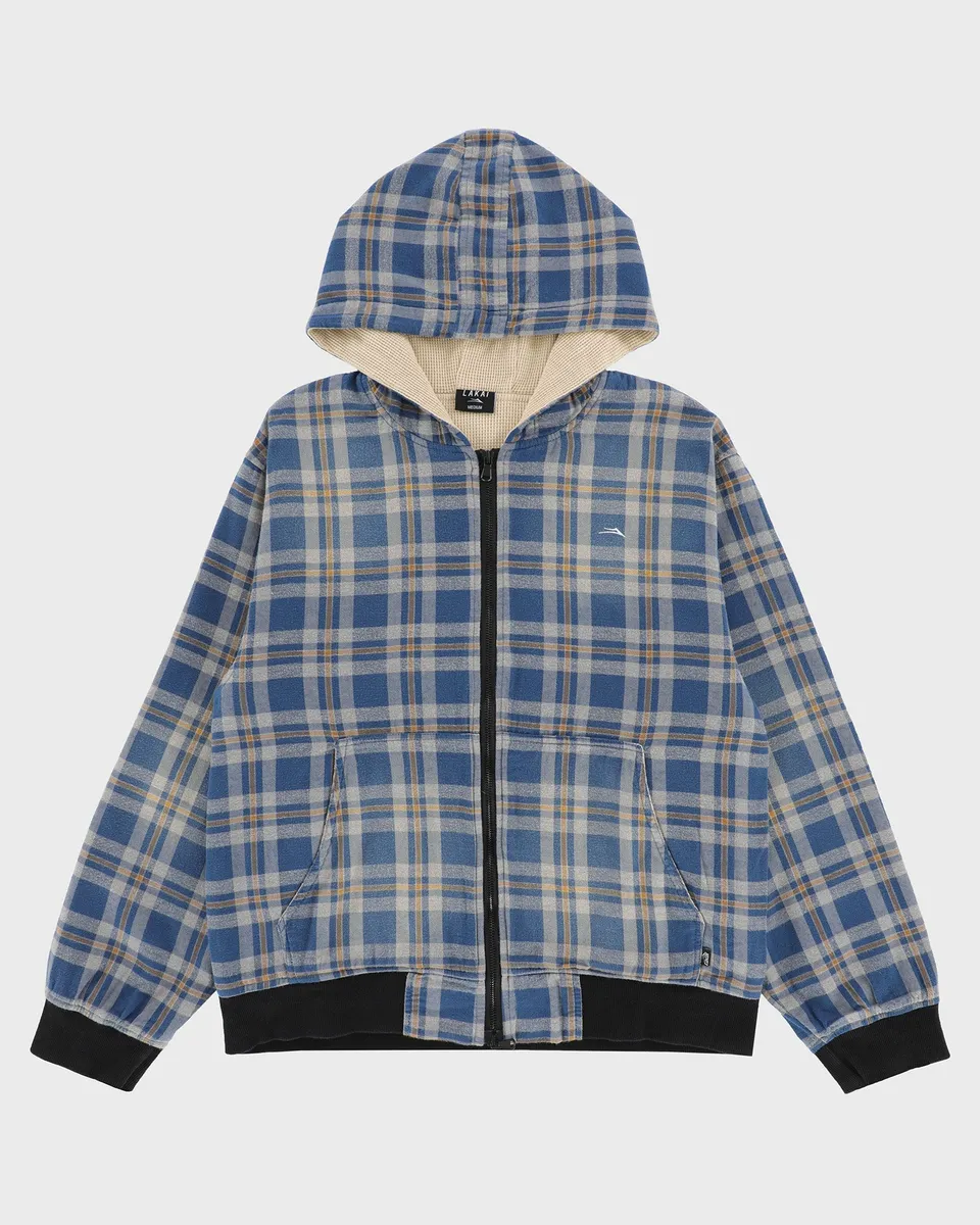 lakai-thermal-lined-plaid-zip-up-flanelljacke image 1