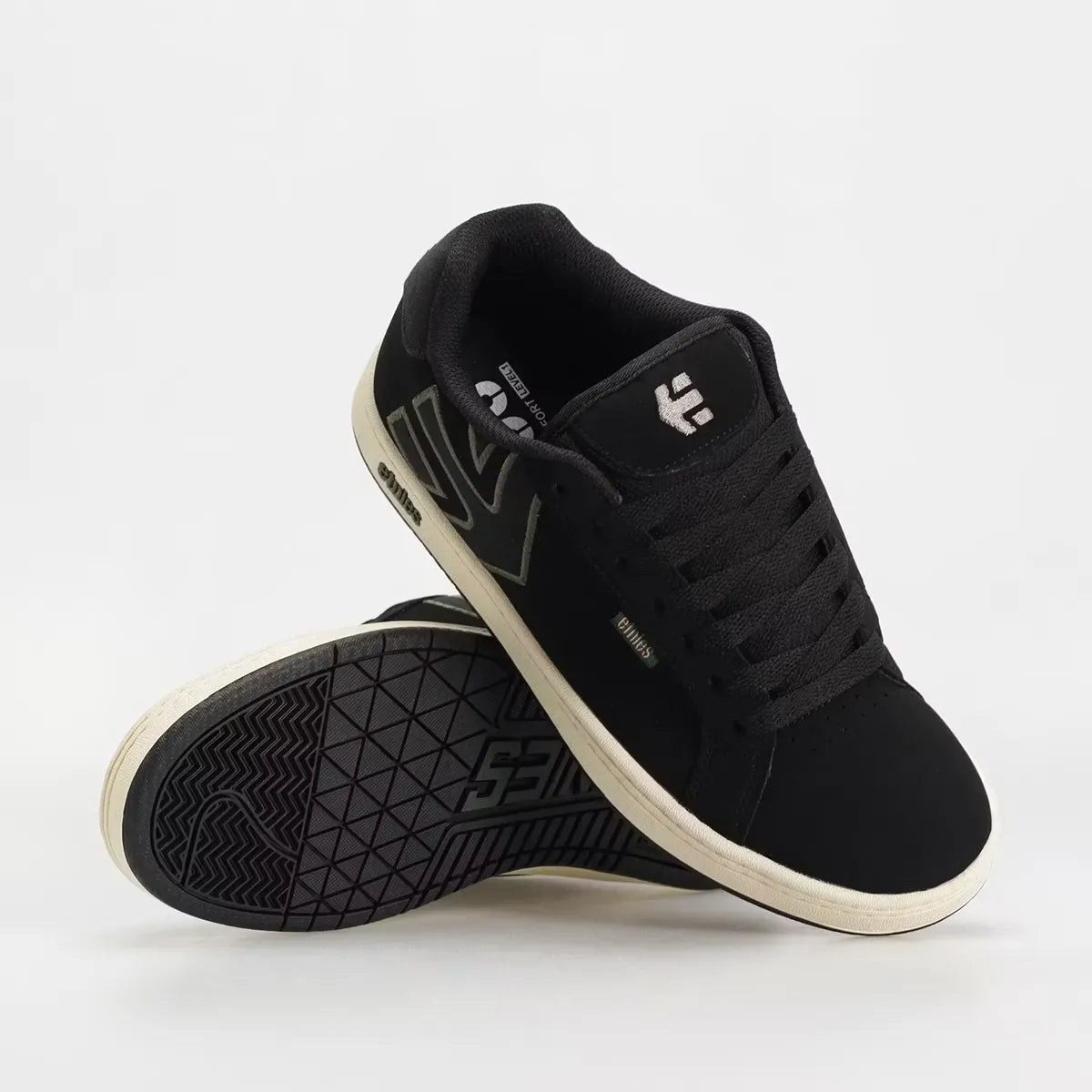 etnies-fader-skate-schuhe-black-green-vegan image 2