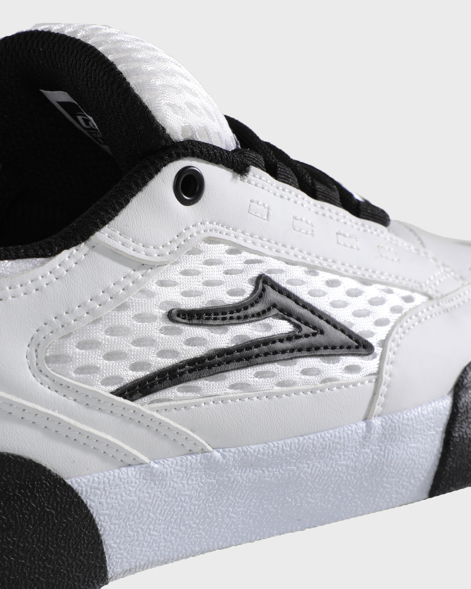 lakai-aran-skate-schuh-white-leather-black image 5