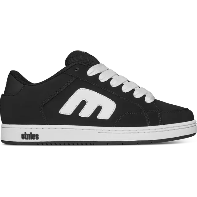 etnies-kingpin-2k-skate-schuhe-black-white image 1