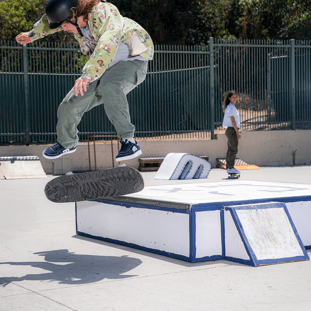 etnies-emerson-x-fos-skate-schuhe-navy-white image 6