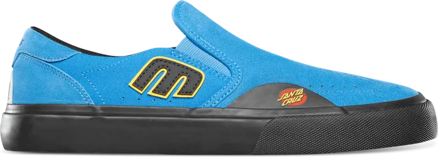 etnies-lo-cut-slip-x-santa-cruz-slip-on-blau image 1