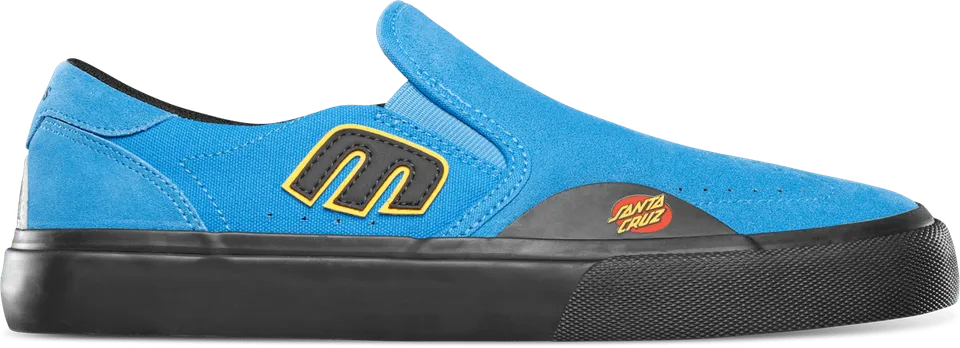 etnies-lo-cut-slip-x-santa-cruz-slip-on-blau image 1