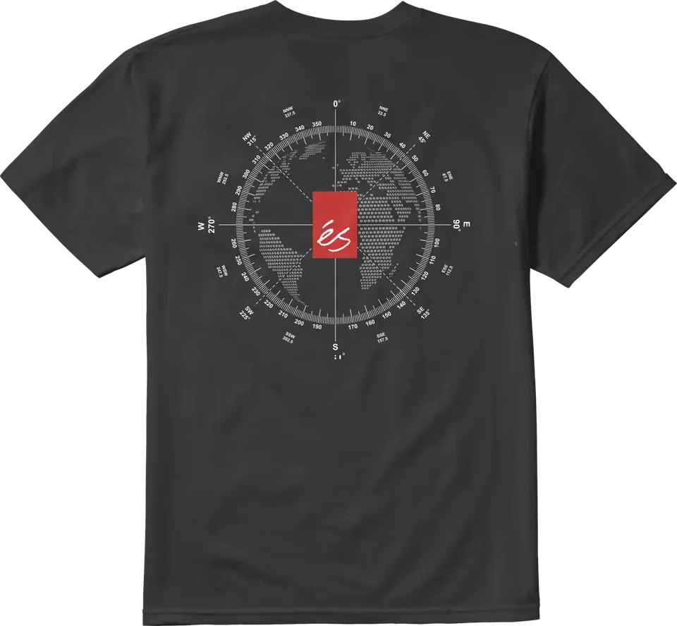 s-compass-tee-t-shirt-black image 1