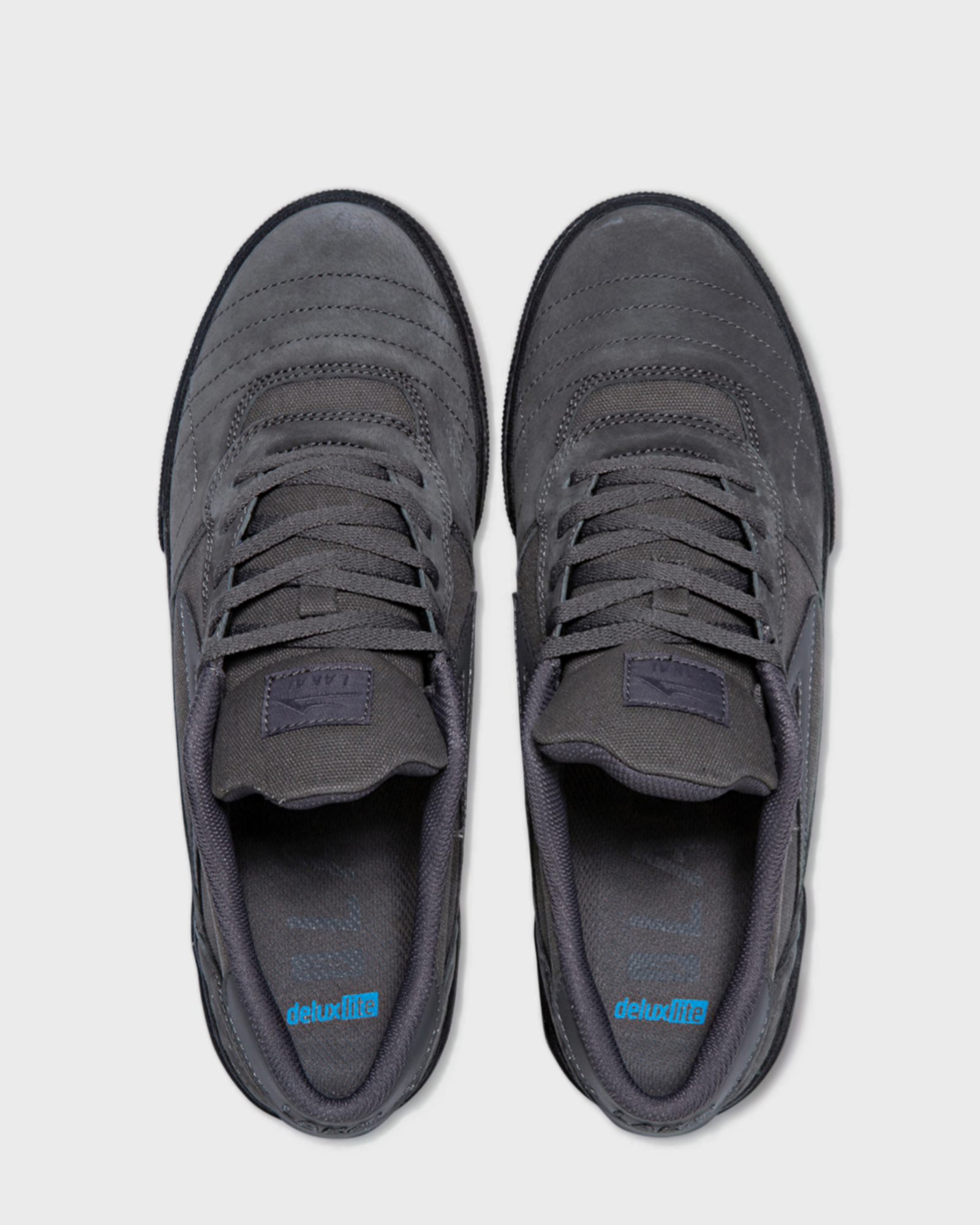 lakai-cambridge-skate-schuh-charcoal-suede image 3