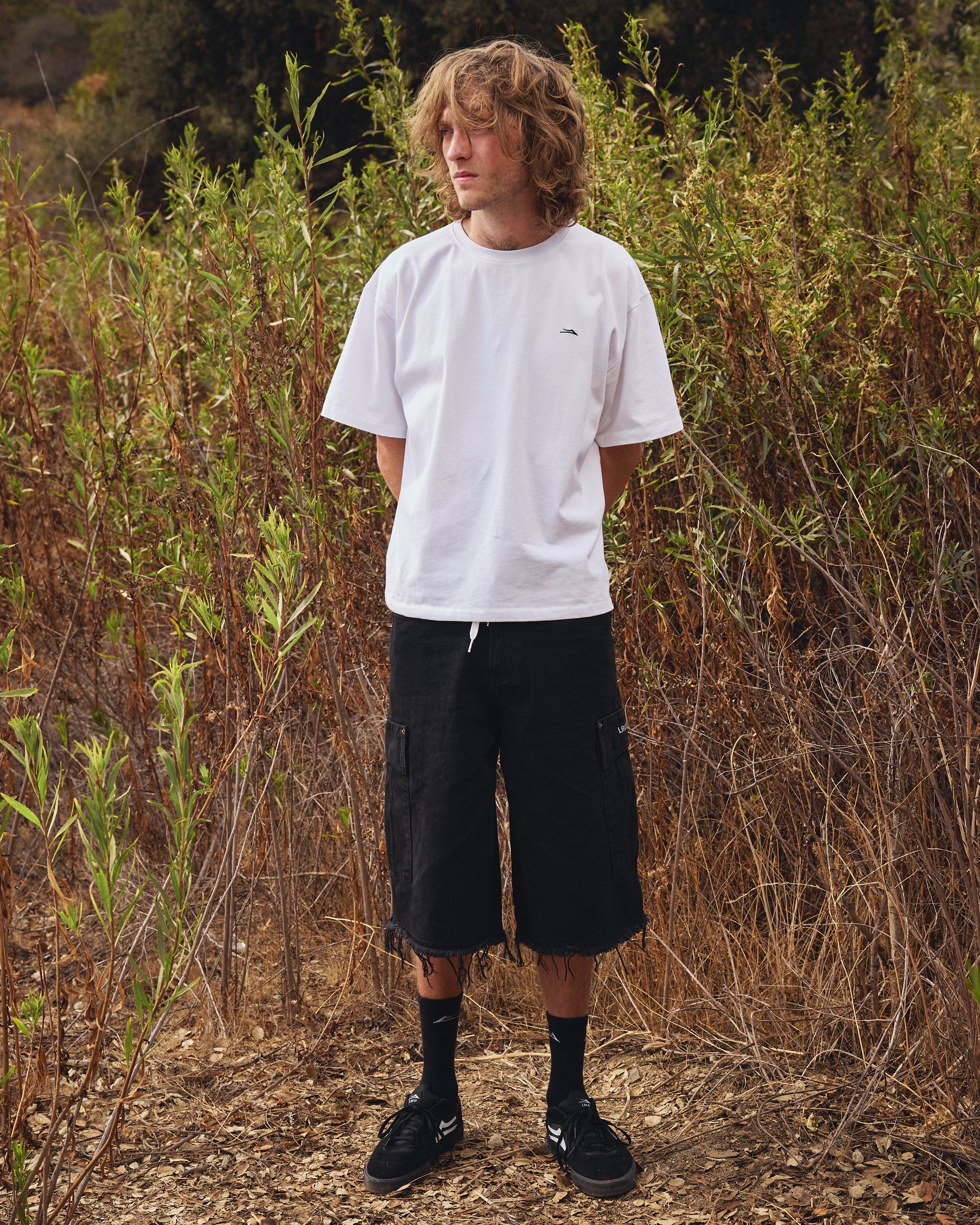 lakai-sunfaded-cropped-boxy-t-shirt-white image 2