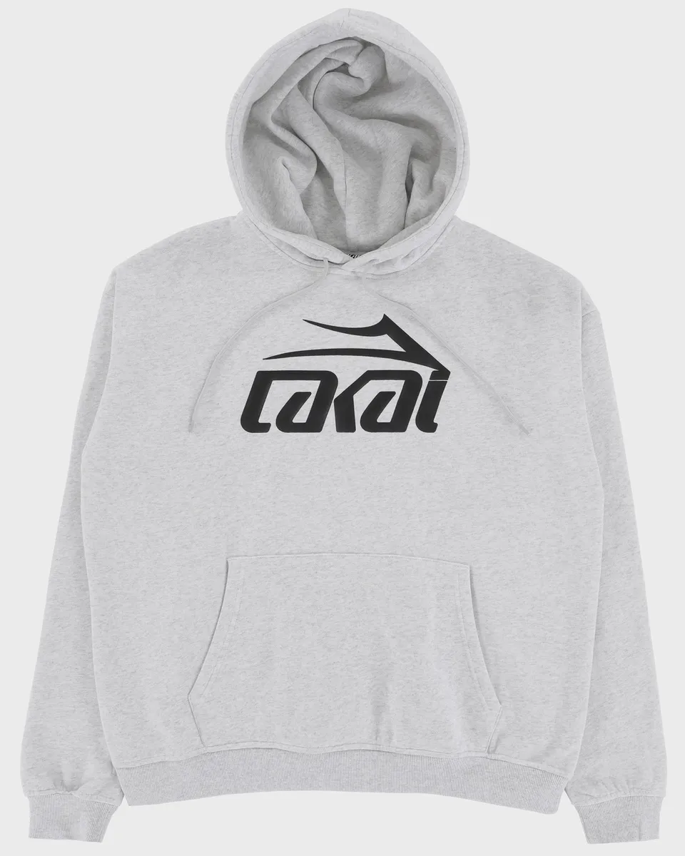 lakai-logo-pullover-hoodie-heather-grey image 1