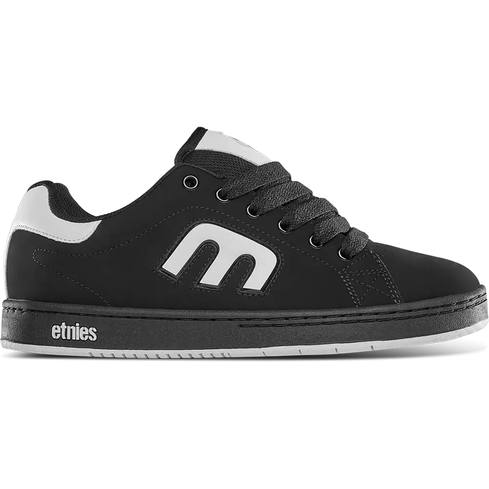 etnies-callicut-herren-skate-schuhe-schwarz-wei-schwarz image 1