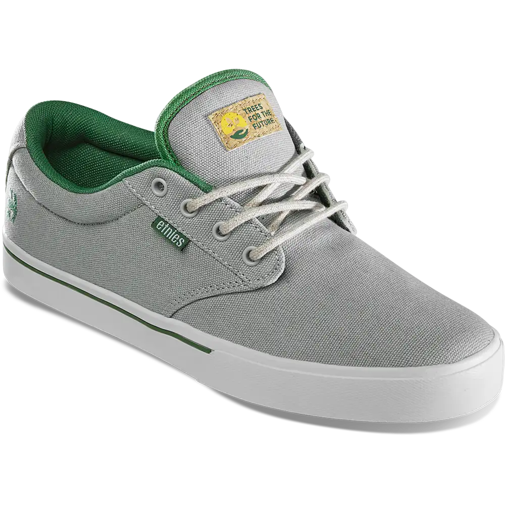 etnies-jameson-2-eco-x-tftf-skate-schuh-schwarz-oliv image 4