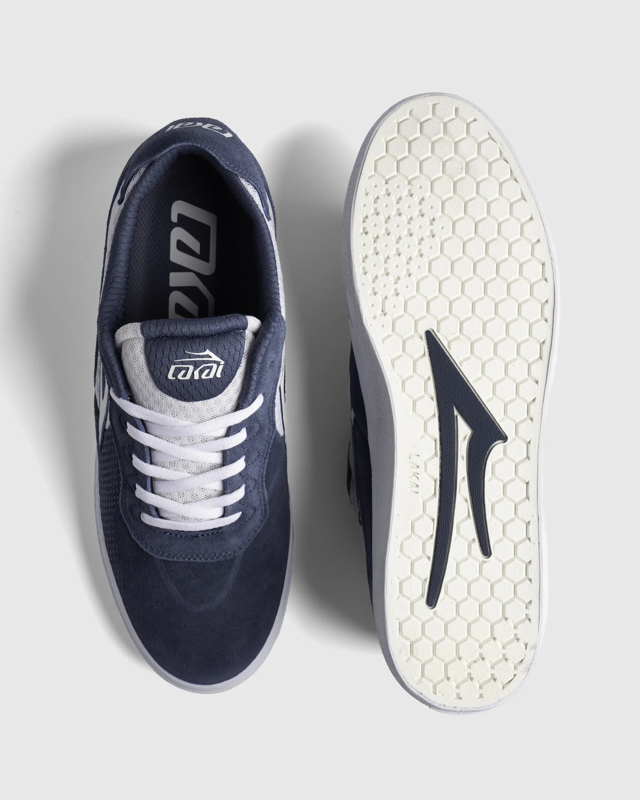 lakai-essex-light-navy-suede-white image 3