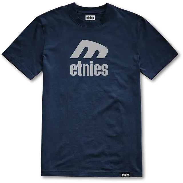 etnies-icon-e-tee-t-shirt-navy-grey image 1